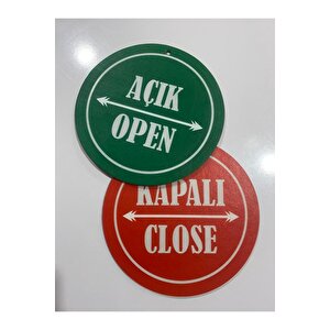 Açık-kapalı (open-close) Kapı Tabelası