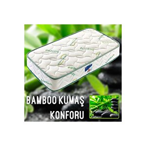 Bamboo Ortopedik Yaylı Yatak Tek Kişilik Yatak Çocuk Yatakları 70x190 cm