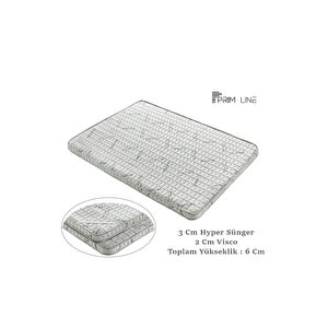 Hygiene Bamboo 70x120 Cm Ortopedik Yatak Şiltesi Visco Yatak Pedi