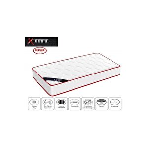 X-fittbed 90x160 Cm Ortopedik Yaylı Yatak Ortopedik Lüx Su Yolu Cotton 90x160 Yaylı Yatak