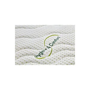 70x190 Bamboo Fermuarlı Ortopedik Visco Yatak