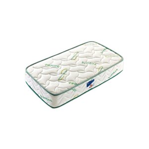 90x190 Opali̇n Bambu Yatak Tek Ki̇şi̇li̇k Yatak , Yastik , Yatak Koruyucu Alez Kilif Hedi̇yeli̇
