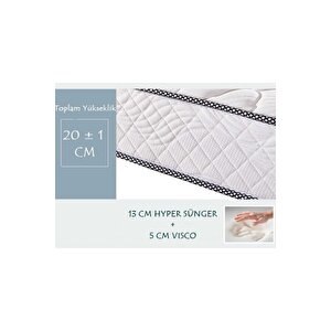 80x160 Balanced Cotton Ortopedik Visco Yatak