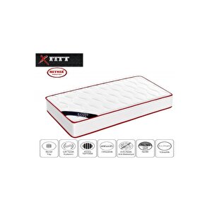 X-fittbed 70x130 Cm Ortopedik Yaylı Yatak Ortopedik Lüx Su Yolu Cotton 70x130 Yaylı Yatak