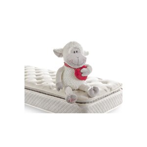 Golden 110x180 Ortopedik Yaylı Yatak Kuş Tüyü Pedli Organic Cotton Yaylı Yatak