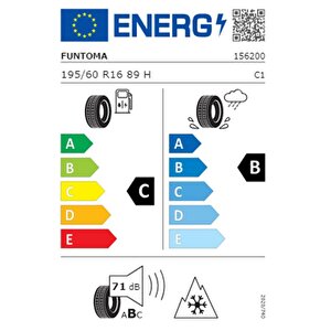 195/60 R16 Tl 89h Roadfun Winter Binek Kış Lastiği (üretim Tarihi:2023)