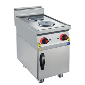 Csa Karacasan 900 Seri Dolaplı 40 Cm 2 Gözlü Elektrikli Ocak