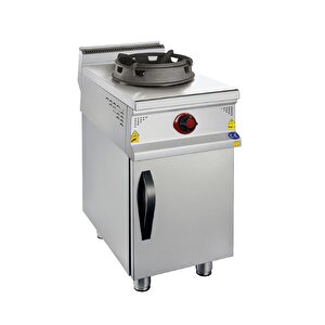 Csa Karacasan 900 Seri Dolaplı Tekli Doğalgazlı Wok Ocak