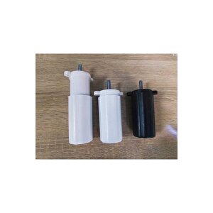 Beyaz 9-14 Cm Ayarlanabilir Baza Koltuk Orta Destek Ayağı