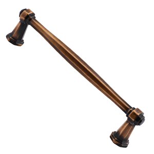 Sütun Mobilya Mutfak Dolabı Çekmece Dolap Kapak Kulpu Düz Metal Kulp Kulbu Kulpu 128 Mm Antik Bakır