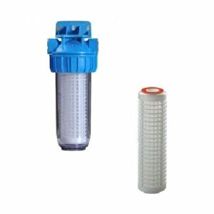 Atlas 3/4" 10 İnch Tekli Filtre Kabı Ve Yıkanabilir Filtre Atlas