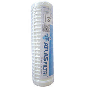 Atlas 3/4" 10 İnch Tekli Filtre Kabı Ve Yıkanabilir Filtre Atlas