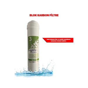 Kapalı Kasa Su Arıtma Cihazı 12 Inç Inline 5'li Membranlı Filtre Seti