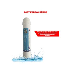 Kapalı Kasa Su Arıtma Cihazı 12 Inç Inline 5'li Membranlı Filtre Seti