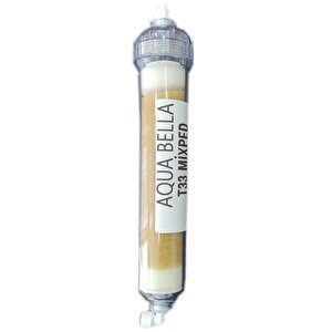 Su Arıtma Mixped Reçine 2" Inline Filtre Mixbed Reçine Su Saflaştırma Filtresi
