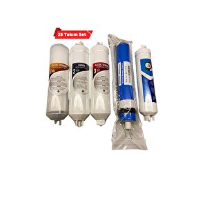 Toptan Su Arıtma Filtre 25 Takım 5'li Takım Set