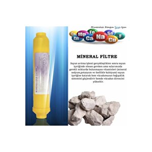 Açık Kasa Su Arıtma Cihazlarına Uyumlu 8'li Filtre Set Vontron