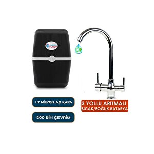 Giza Plus 8 Lt Çelik Tanklı Arıtma Çıkışlı Batarya Hedi̇yeli̇ Su Arıtma Cihazı