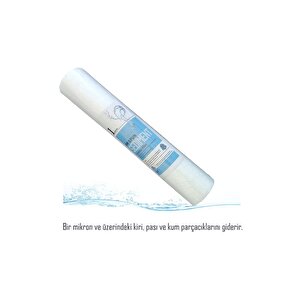 Reverse Osmosis Açık Kasa Su Arıtma Cihazı 5li Filtre Seti