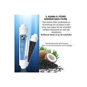 Su Arıtma Cihazlarına Uyumlu Cocanant Tatlandırıcı Nsf Filtre