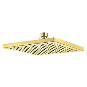 Eca Tiera Kare Duş Başlığı 20x20 Altın Renkli 102845029