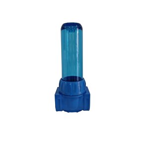 10 Inç Tekli Filtre Kabı 1 1/2 Girişli Boş