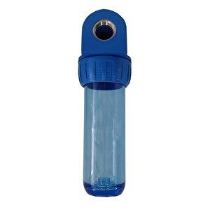 10 Inç Tekli Filtre Kabı 1 1/2 Girişli Boş