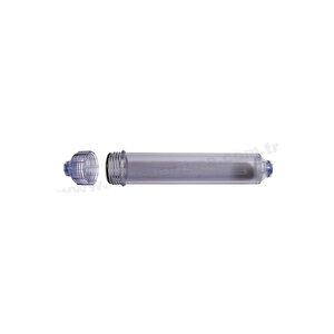 T33 10 Inç Inline Doldurulabilir Şeffaf Filtre Kabı