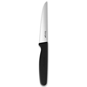 Sebze Ve Soyma Bıçağı Lazerli 10 Cm Siyah St-401.002