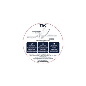 Taç Carabella 7 Parça  Cam Kapak Döküm Tencere Seti Gri - Tac-3818