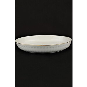 Laren Porselen Oval Fırın Kabı Gold – Lmg 419-l C320.113