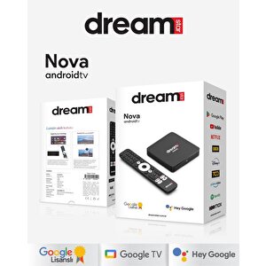 Dreamstar Nova Android Tv Box 2gb Ram 32gb Hafıza Google Lisanslı