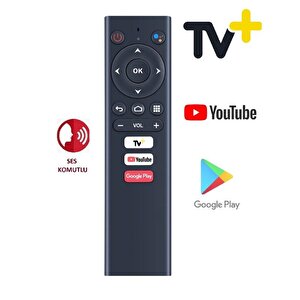 Turkcell Tv Plus+ready 4k Android Tv Box Uzaktan Kumandası Ses Komutlu