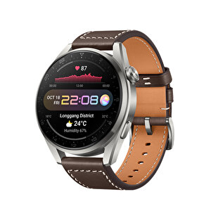 Huawei Watch 3 Pro 48mm İle Uyumlu Ön Darbe Emici Ekran Koruyucu Nano Cam (4 Adet)