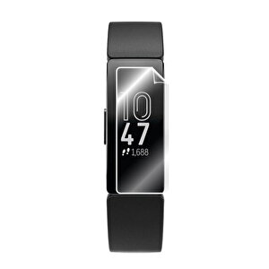 Fitbit Inspire Hr Ön Darbe Emici Ekran Koruyucu Nano Cam (4 Adet)