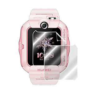 Huawei Children 4x İle Uyumlu Ön Darbe Emici Ekran Koruyucu Nano Cam (4 Adet)