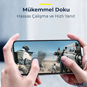 Huawei P40 Lite E İle Uyumlu Ön Darbe Emici Hd Ekran Koruyucu Kaplama