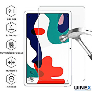 Huawei Mediapad M3 8.4 İle Uyumlu Ön Nano Hd Darbe Emici Ekran Koruyucu