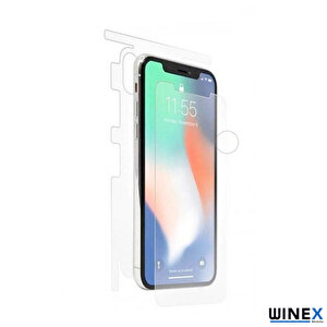 İphone Xs Max Ön-arka 360 Fullbody Darbe Emici Kaplama Ve Hd Ekran Koruyucu