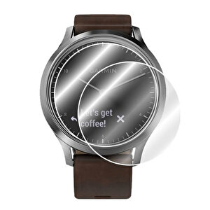 Garmin Vivomove Ön Darbe Emici Ekran Koruyucu Nano Cam (4 Adet)