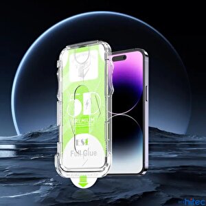 Schitec Apple Iphone 13 Pro Max 5d Magic Kolay Uygulama Aparatlı Ekran Koruyucu