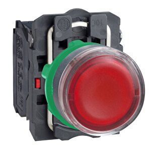 Electric Xb5aw34m5 Kırmızı Işıklı Buton Ø22 Yaylı Dönüş 1na+1nk 220...240v