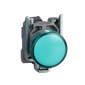 Electric Xb4bvb3 24v Entegre Led'li Yeşil Sinyal Lambası Ø22 Düz Lens