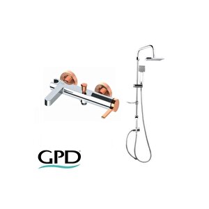 Banyo Bataryası Gildo Ve Tepe Duş Sistemi Mbb165-k-r - Dst19-3