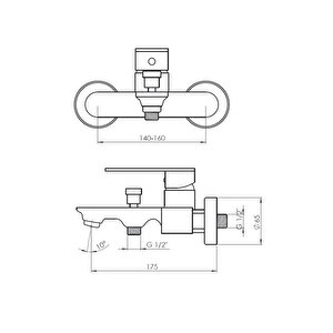 Banyo Bataryası Provido Altın Mbb155-a
