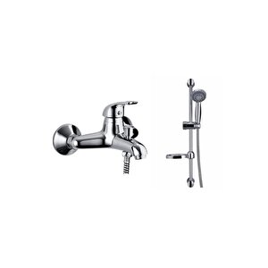 Adrio Banyo Bataryası Ve Sürgülü Duş Seti Mbb120 - Dst16