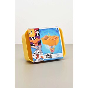 Tweety Köşeli Mısır Kovalı Pipetli Bardak