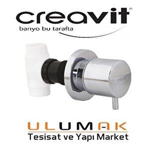 Creavit Gr5001-tp325 Gömme Rezervuar Seti 5 Li̇ Set Yavaş Kapak - Mat Buton
