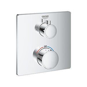 Grohtherm Termostatik Banyo Duş Bataryası 2 Çıkışlı Divertörlü- 24079000