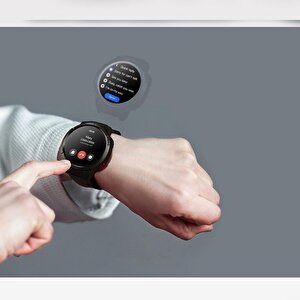 Mibro Watch Gs 1.43 İnç Amoled Hd Ekran Gps 5 Atm Su Geçirmez Akıllı Saat Siyah